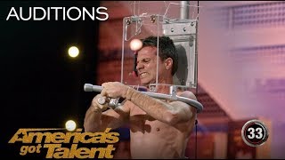 Lord Nil's Dangerous Escape From Scorpions - America's Got Talent 2018