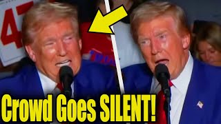 Trump STUNS Crowd Into SILENCE As Speech Takes HORRIFYING Turn!