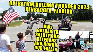 VWs Gather for Operation Rolling Thunder - Pensacola, FL 2024