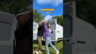 Vanausbau Tag 5 ⚒️🚐🧡 #vanausbau #diyprojects