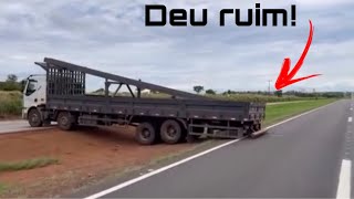 Caminhoneiro se dando mal com PRF!