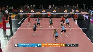 AU Pro Volleyball Game 7: OMG Mary Lake and Morgan Hentz Digs, Kelsie Payne BLOCK