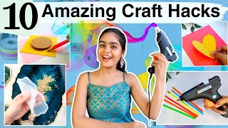 10 Craft Hacks That Save Your Money & Time | Tips & Tricks & Jugaad | Mind-blowing ideas