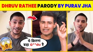 Dhruv Rathee ROAST by Purav Jha 😱 | Purav Jha Dhruv Rathee | Dhruv Rathee PARODY