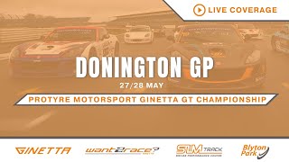 2023 Protyre Motorsport Ginetta GT Championship – Round 7 – Live from Donington Park