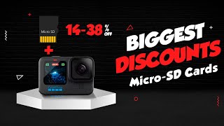 Biggest Discounts on GoPro Hero 12 Memory Cards (Compatible with GoPro Hero 10 & 11)