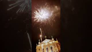 #happy NEW YEAR #2k22  #newyear #2022 #celebration #fireworks #lviv #ukraine #friends #bros #enjoy