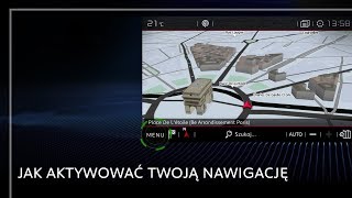 Tutorial aktywacji nawigacji v.3 10’’ screen