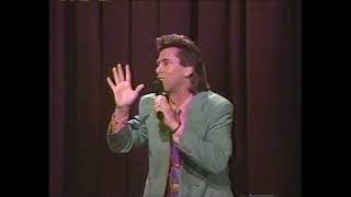 Brian Regan performs and talks to Dennis Miller [TDMS 3/12/92]