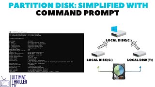 How to partition disk: simplified with command prompt