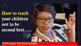 How to teach our children  not to be second best