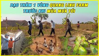 Dạo Thăm 1 Vòng Quang Linh Farm Trước Khi Mùa Mưa Tới || Cô Gái Châu Phi