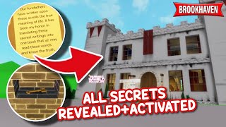 CASTLE SECRET KEY LOCATION + HOW TO ACTIVATE ALL CASTLE  NEW SECRETS IN ROBLOX BROOKHAVEN 🏡RP 😯🗝