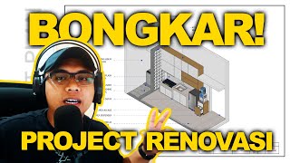 BEDAH DESAIN RENOVASI DAPUR SEDERHANA