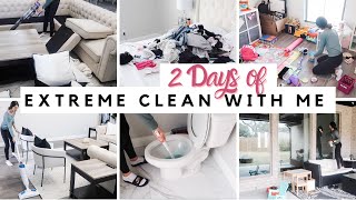 2 DAY ENTIRE HOUSE CLEAN WITH ME 2021 | EXTREME CLEAN MOTIVATION | Marlene Cardenas Cleaning