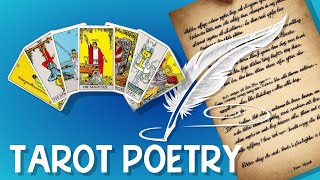 TAROT POETRY: IMPROVISATION + VR TO @QueenAusetHeru  #tarotpoetry