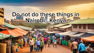 HOW TO SURVIVE NAIROBI, KENYA | travel vlog | Namibian YouTuber