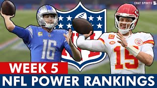 NFL Power Rankings: All 32 Teams Ranked Entering Week 5 Of 2024 NFL Season