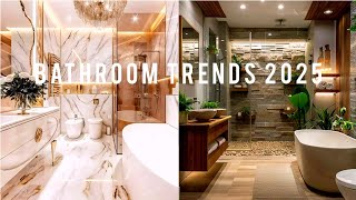 Latest Bathroom Design Trends 2025: Modern Bathroom Design Ideas 2025: Bathroom Remodel Ideas 2025