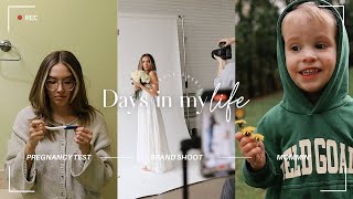 Day(s) in my Life | Talking about baby number 3 + Brand shoot