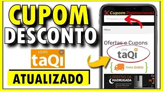 CUPOM DE DESCONTO TAQI / Loja Taqi é Confiável Ofertas?