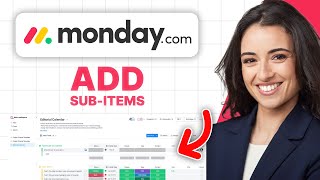 How To Add Subitems in Monday com 2024 Tutorial