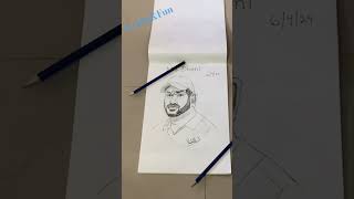 MSD drawing | Crafts&Fun #cricket