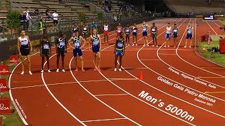 Men's 5000m.  Golden Gala Pietro Mennea.  Firenze, Regione Toscana, Italia. (10/6/2021).