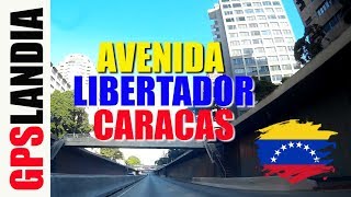 Caracas Avenida LIBERTADOR parte BAJA VENEZUELA