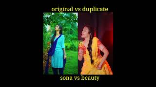 cuty beauty khan 😍 and mukul sona 😘 Instagram reels original vs duplicate 🥀#trending #shorts #viral