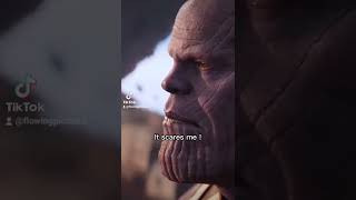 The Avenger Thanos fears most 😲 #thanos #endgame