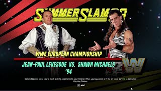 WWE 2K24 FULL MATCH — Triple h Vs Shawn Michaels — WWE  Title Match