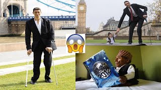 TALLEST and Shortest MAN in the world | This video will BLOW your mind | INCREDIBLE WORLD |