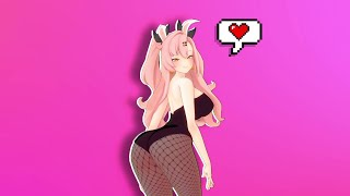 Buffed Nicole bunny girl😳 - Teen Titans Remix -【MMD ZZZ 4K | 60FPS】