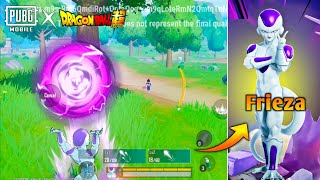 FRIEZA CHARACTER GAMEPLAY 😍 PUBG MOBILE X DRAGON BALL SUPER