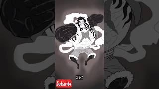 Drawing Luffy Gear 4 | One Piece #anime #manga #shorts