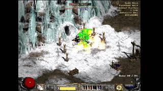 Diablo 2 LoD: my chars having fun here and there