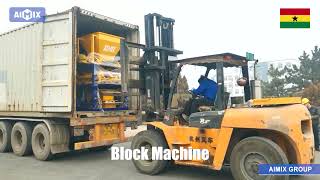 ABM 4SE Block Making Machine Was Delivered To Ghana