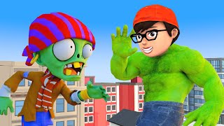 Scary teacher 3D Nick Joker vs Tani Harley Quinn troll 3 Neighbor and Giant Zombie animation