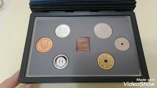 1996 Japan Proof Coins set with COA - Issued by Japan Mint Bureau