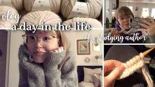 A DAY IN THE LIFE OF A STUDYING *soon to be* AUTHOR // lifestyle vlog 2022