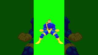 X-MEN 97 animation green screen background.