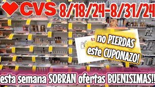 💥esta semana SOBRAN ofertas BUENISIMAS en CVS 8/18/24 - 8/31/24