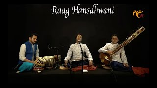 Sri Debapriya Adhikary and Sri Samanwaya Sarkar with Sri Rohen Bose | Raag Hamsadhwani