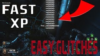 TOP 3 ZOMBIES XP GLITCHES/FARMS - Fastest XP in BO4 Zombies