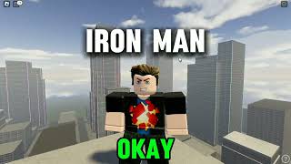 I Got unlimted Iron man suit (mark 2 to mark 13)roblox