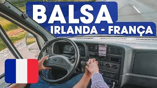 INDO DE MOTORHOME DA IRLANDA PARA FRANÇA