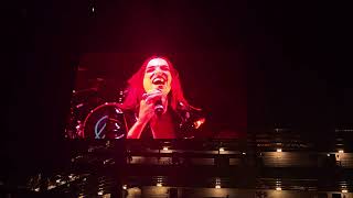 snippet of Halestorm and I Prevail "Can u see me in the dark?" live at Credit Union 1 Amphitheatre