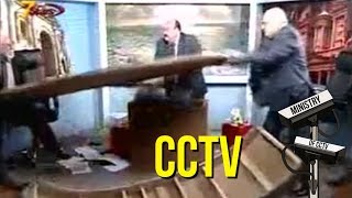 Fight Breaks Out On Jordanian TV Set | Ministry of CCTV