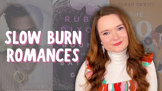 romance recommendations | slow burn romances